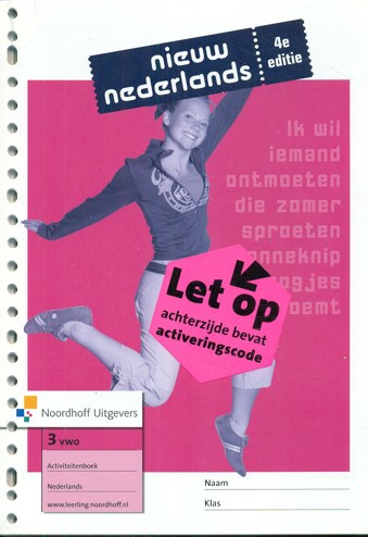 9789001775520 - Nieuw nederlands 4e editie 3v activit.boek (+ i-act.boek)