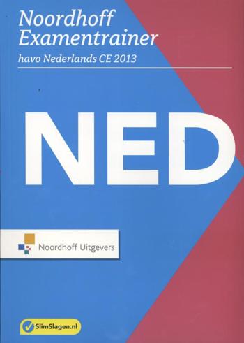 9789001787806 - Noordhoff ce 2013 havo examentrainer Nederlands