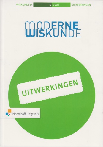 9789001794477 - Moderne wiskunde 10e ed 6v wiskunde-d uitwerkingenboek