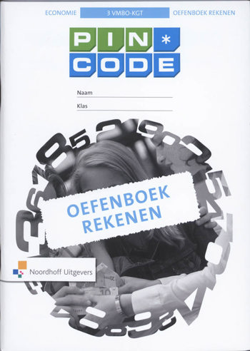 9789001794682 - Pincode (5e editie) 3 vmbo-kgt oefenboek rekenen
