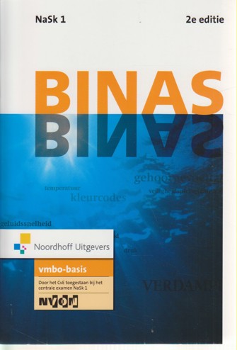 9789001800666 - Binas 2e editie nask-1 vmbo-b (+ e-book jaarlicentie)