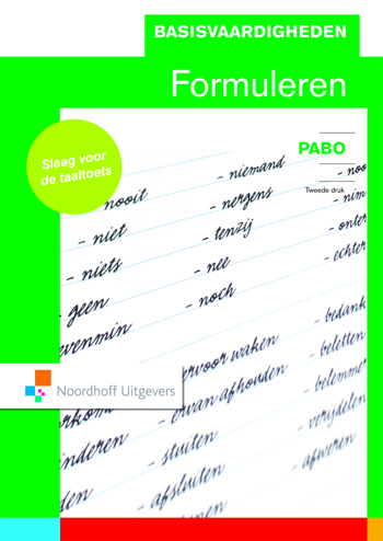 9789001815325 - Basisvaardigheden Formuleren