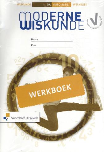 9789001821487 - Moderne wiskunde 10e editie 3 vmbo-b werkboek deel a+b