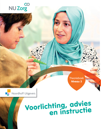 9789001834609 - NU zorg voorlichting, advies en instructie niv 3 theorieboek