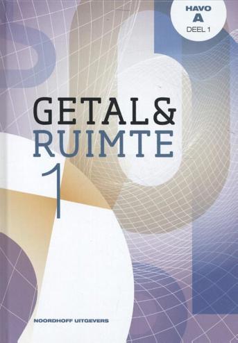 9789001842277 - Getal en ruimte (11e ed) wiskunde-a havo deel 1