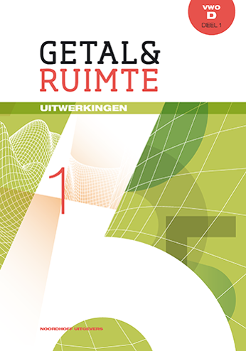 9789001842536 - Getal en ruimte (ed 11.0) wiskunde-d vwo uitwerkingen deel 1