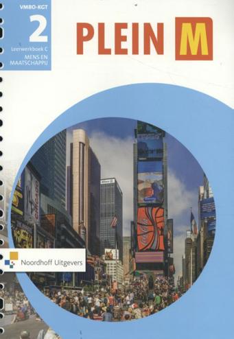 9789001853433 - Plein M 3e ed vmbo-kgt 2C leerwerkboek