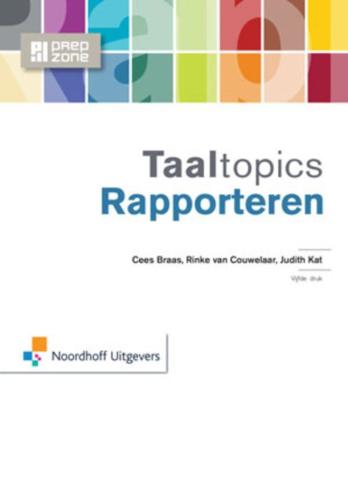 9789001862466 - Taaltopics rapporteren incl. toegang tot Prepzone