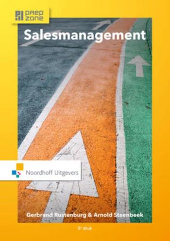 9789001862930 - Salesmanagement incl. toegang tot Prepzone