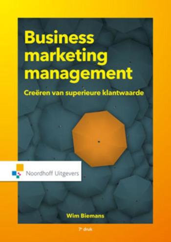 9789001863104 - Business marketing management