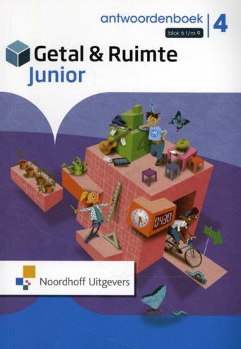 9789001873202 - Getal & ruimte junior antwoorden groep 4 dl 2