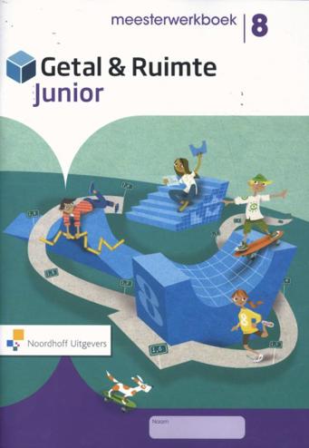 9789001874421 - Getal & ruimte junior groep 8 meesterwerkboek