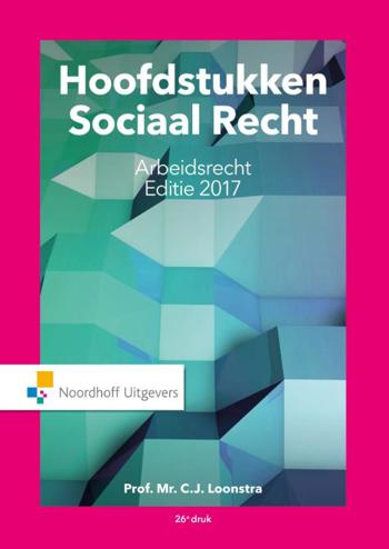 9789001875091 - Hoofdstukken Sociaal Recht 2017