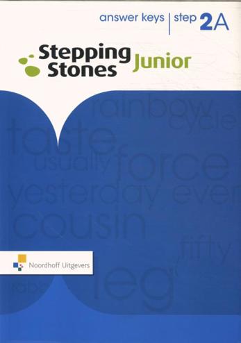 9789001878054 - Stepping stones junior answer keys 2A