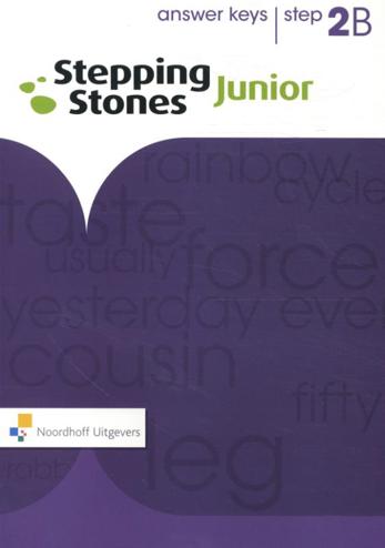 9789001878061 - Stepping stones junior answer keys 2B