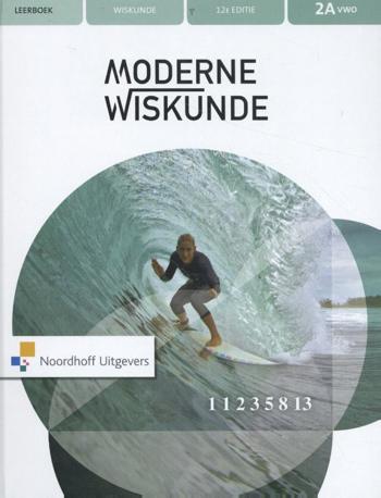 9789001882990 - Moderne wiskunde 12e editie 2v deel a