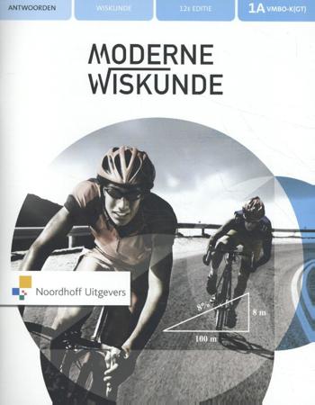 9789001883676 - Moderne wiskunde 12e editie 1 vmbo-kgt antwoordenboek deel a