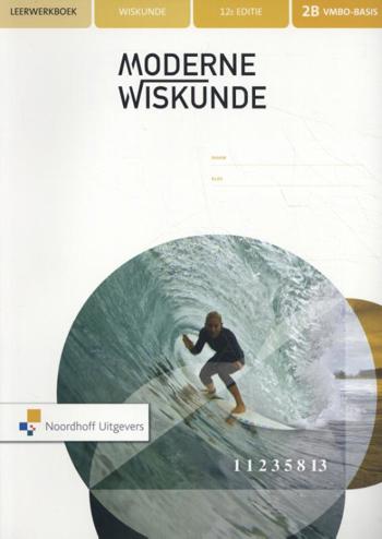 9789001883751 - Moderne wiskunde 12e editie 2 vmbo-b leerwerkboek deel b