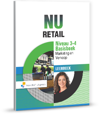 9789001884260 - (ECK) NU Retail 3/4 Basisboek verkoop leerboek (+ online)