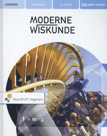 9789001884963 - Moderne wiskunde 12e editie 3 vmbo-k deel a