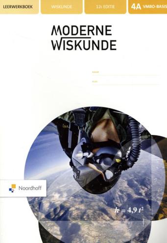 9789001885151 - Moderne wiskunde 12e editie 4 vmbo-b leerwerkboek deel a