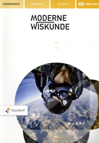 9789001885168 - Moderne wiskunde 12e editie 4 vmbo-b leerwerkboek deel b