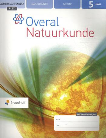 9789001891855 - Overal natuurkunde 5h FLEX boek