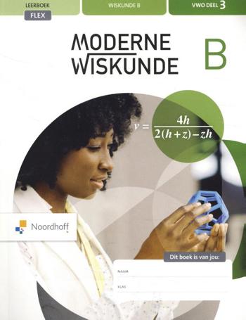 9789001892043 - Moderne wiskunde 12e ed wiskunde-b vwo FLEX leeropdrachtenboek dl 3