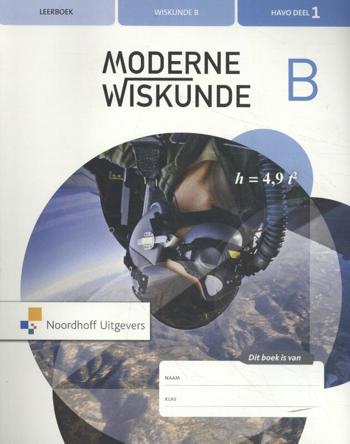 9789001892098 - Moderne Wiskunde 12e ed havo 4 wiskunde B 1 FLEX leerwerboek