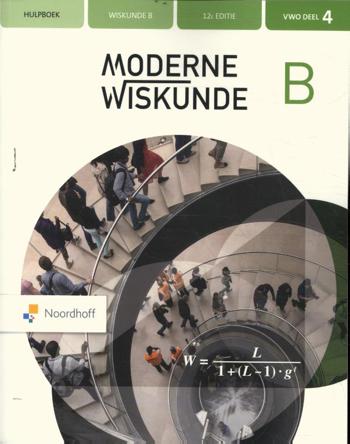 9789001892401 - Moderne Wiskunde 12e ed vwo B hulpboek 4
