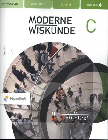 9789001892715 - Moderne wiskunde 12e ed wiskunde-c vwo antwoorden dl 4