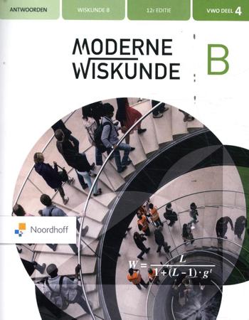 9789001892753 - Moderne wiskunde 12e ed wiskunde-b vwo antwoorden dl 4