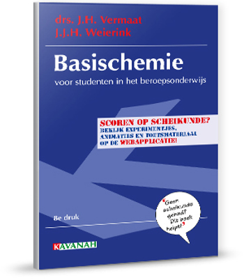 9789001895730 - Basischemie voor studenten in het beroepsonderwijs