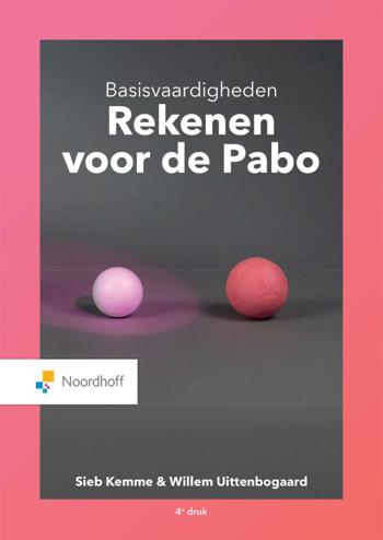 9789001895822 - Basisvaardigheden Rekenen voor de Pabo
