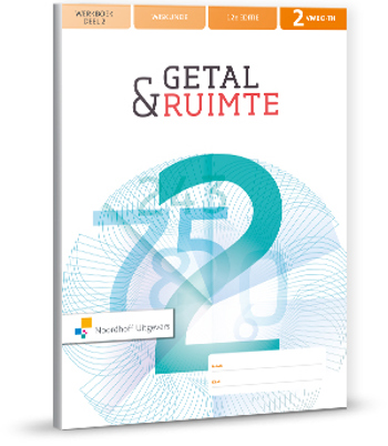 9789001900397 - Getal en ruimte (12e ed) 2 vmbo-t/h wb dl 1-2 (+ rek.kat)(+ online)