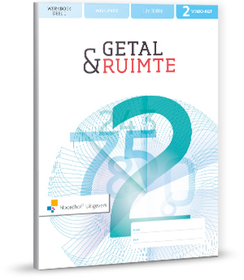 9789001900403 - Getal en ruimte (12e ed) 2 vmbo-kgt wb dl 1-2 (incl rek.kat)(+ online)