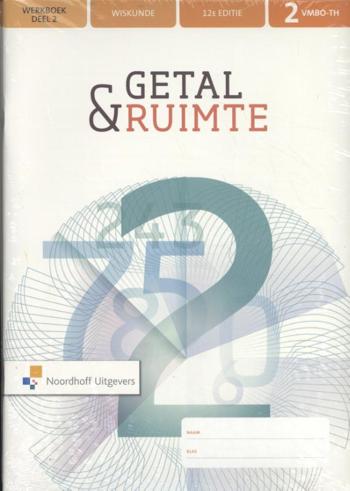 9789001900427 - Getal en ruimte (12e ed) 2 TH set werkboeken+rekenkatern