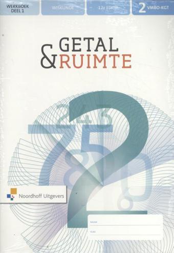 9789001900434 - Getal en ruimte (12e ed) 2 KGT set werkboeken+rekenkatern