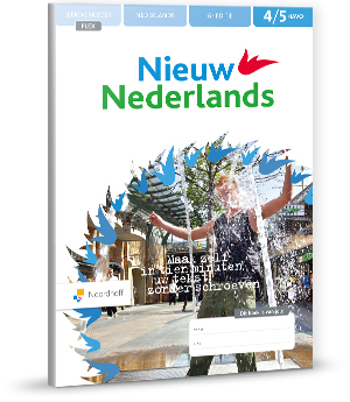9789001900533 - Nieuw nederlands (6e editie) 4/5h FLEX leerwerkbk (+ online)