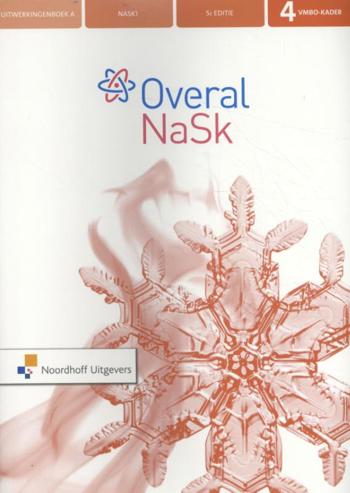 9789001900588 - Overal NaSk 1 (editie 5.1) 4 vmbo-k uitwerkingenboek deel a