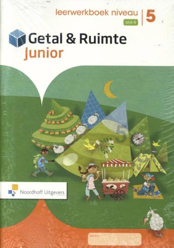 9789001901318 - Getal & ruimte junior leerwerkboek groep 5 blok 8 (5 ex)