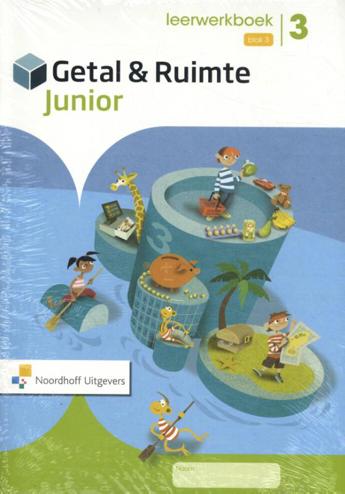 9789001901813 - Getal & ruimte junior leerwerkboek groep 3 blok 3 (5 ex)