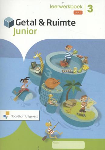 9789001901875 - Getal & ruimte junior leerwerkboek groep 3 blok 2 (5 ex)