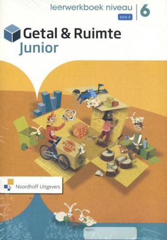 9789001902094 - Getal & ruimte junior leerwerkboek groep 6 blok 4 (5 ex)