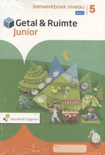 9789001902353 - Getal & ruimte junior leerwerkboek groep 5 blok 4 (5 ex)