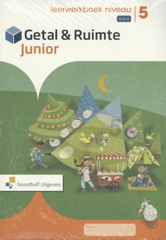 9789001902551 - Getal & ruimte junior leerwerkboek groep 5 blok 6 (5 ex)