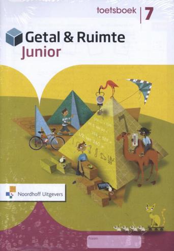 9789001902896 - Getal & ruimte junior toetsboek groep 7 (5 ex)