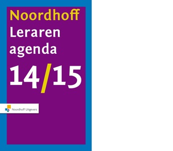 9789001959500 - Noordhoff lerarenagenda 2014-2015