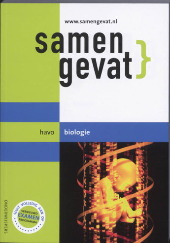 9789006073683 - Samengevat havo biologie
