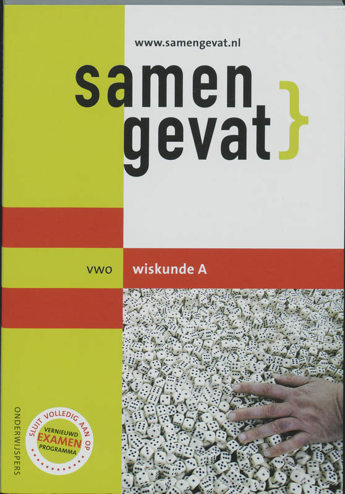 9789006073829 - Samengevat vwo wiskunde-a